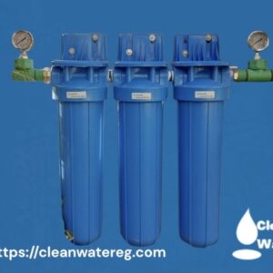 فلتر جامبو عمومي للمنازل والفلل 3 مراحل ألماني الصنع من شركة أكوا فلتر الألمانية