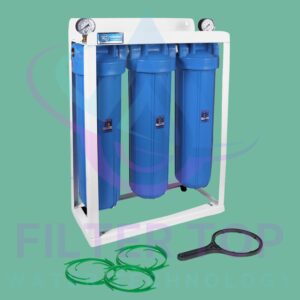 فلتر عمومي للمنازل والفلل 3 مراحل جامبو ألماني الصنع من شركة أكوا فلتر الألمانية