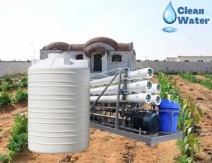 محطة تحلية مياه للمزارع الصحراوية – حل نهائي لارتفاع الأملاح وتحسين الري | كلين ووتر