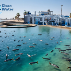 محطة تحلية مياه لمزارع الأسماك