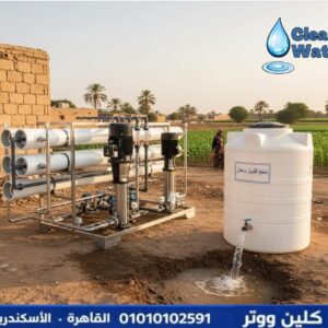 محطة تحلية مياه الآبار إنتاج 500 متر مكعب يوميًا