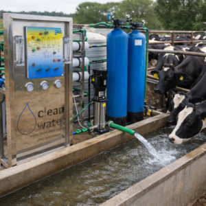 محطة تحلية مياه لمزارع الأبقار والمواشي والخرفان