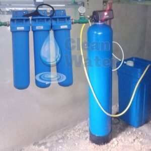 نظام معالجة المياه المتكامل: جامبو عمومي + Water Softener + RO من كلين ووتر