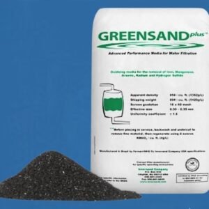 ميديا الفلترة المتقدمة الأمريكية ™Greensand Plus الحل النهائي للقضاء على الحديد والمنجنيز: